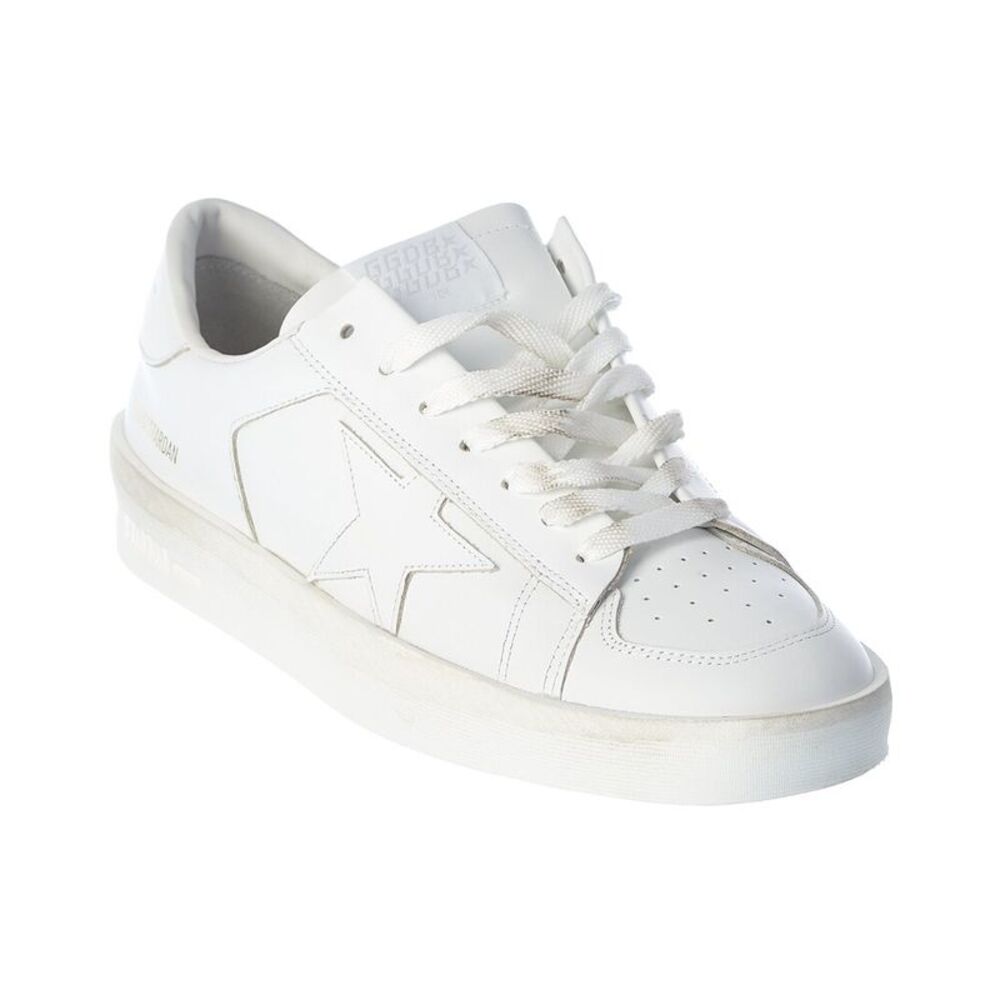 Golden Goose Stardan Leather Sneaker, White